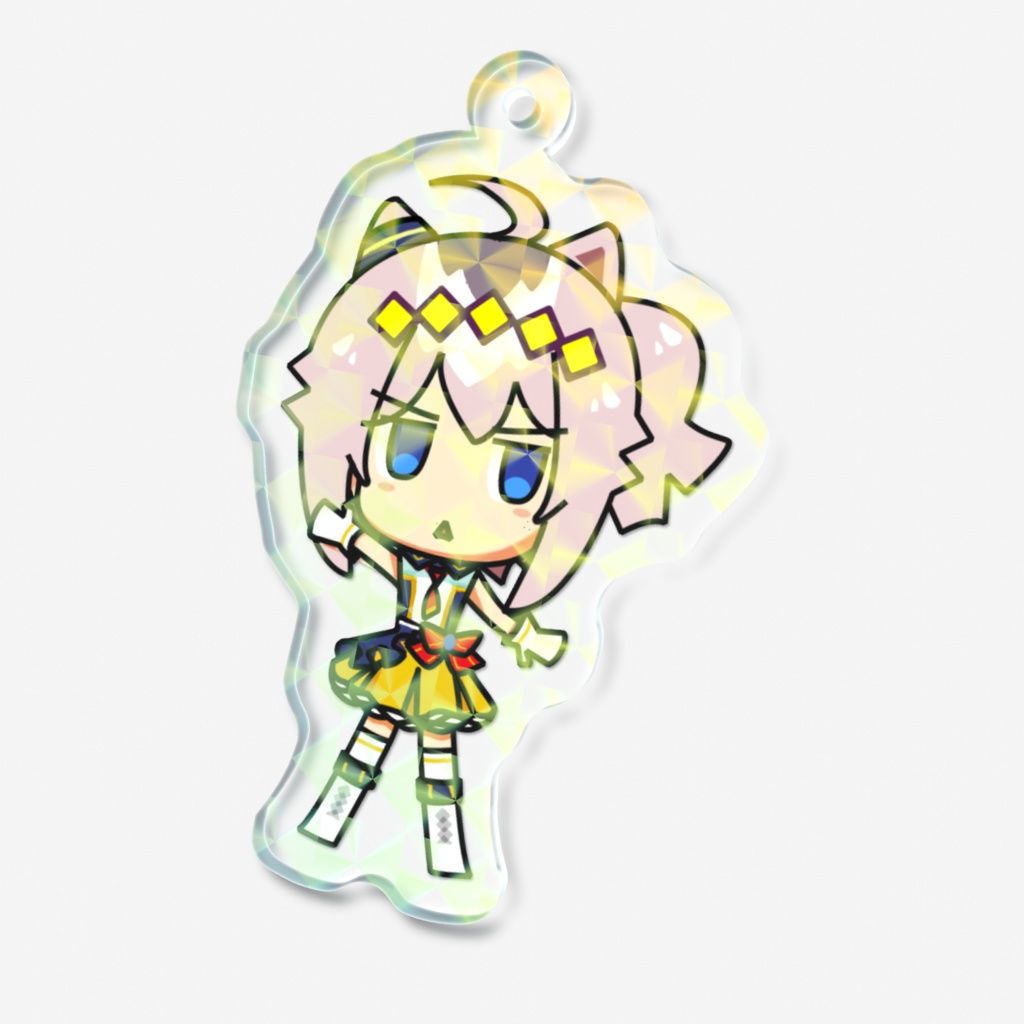 オグリキャップ ホログラム アクリルキーホルダーA