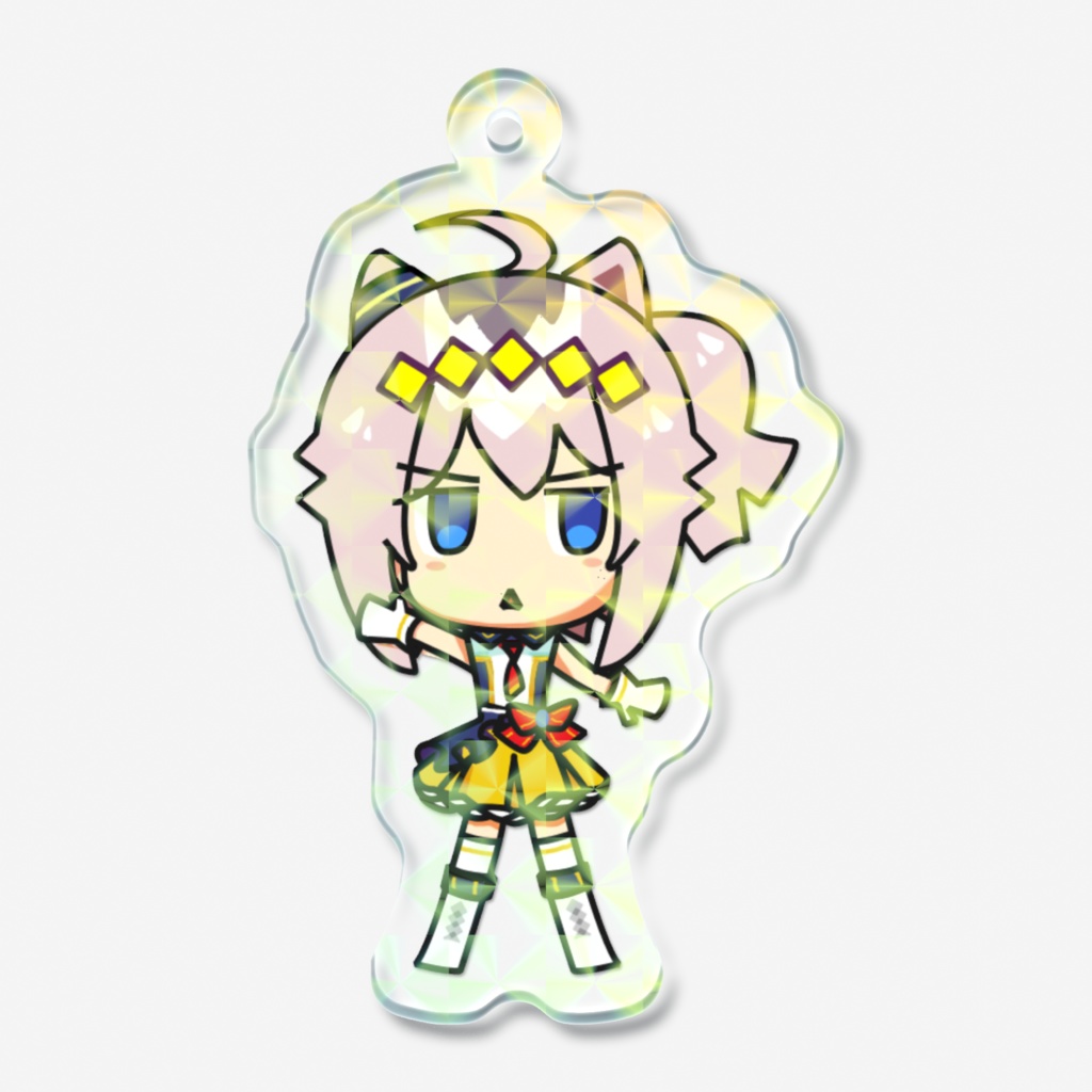 オグリキャップ ホログラム アクリルキーホルダーA