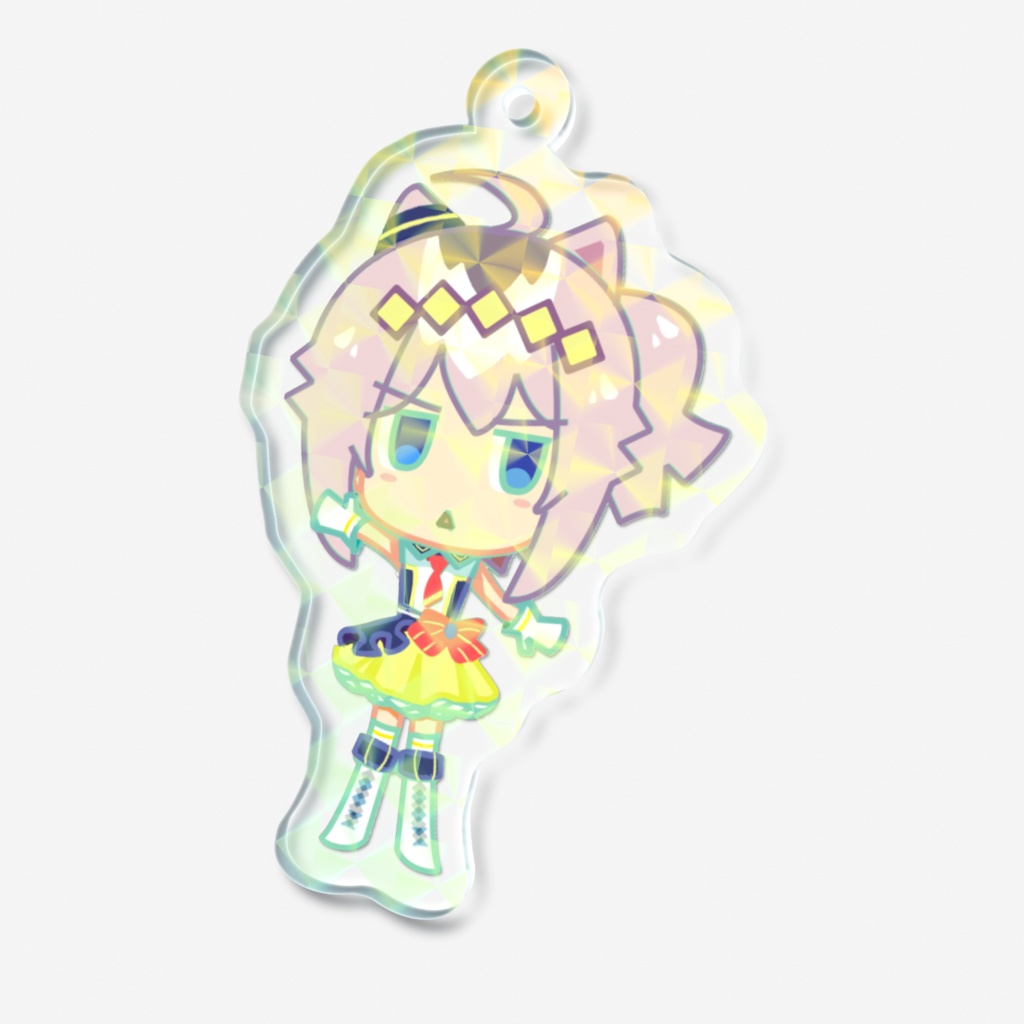 オグリキャップ ホログラム アクリルキーホルダーB