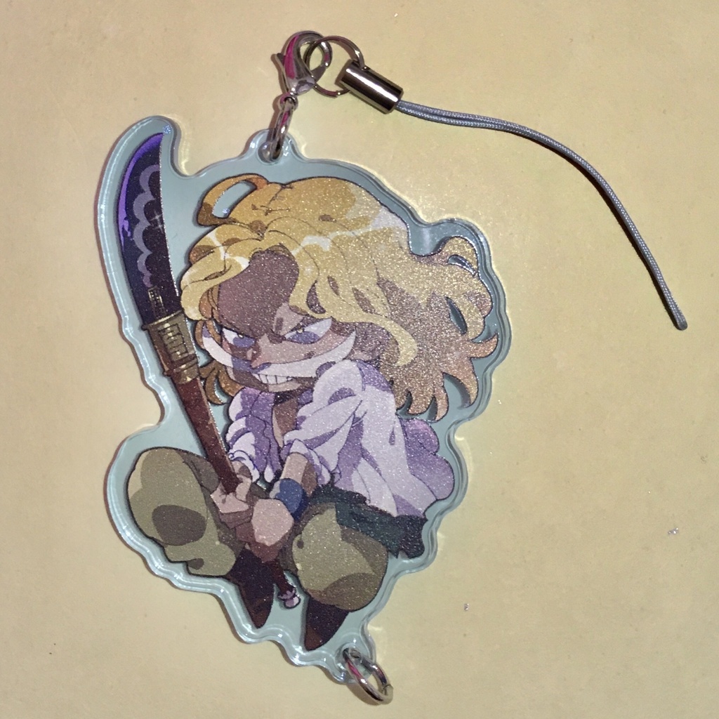 若白ひげ アクリルストラップ くゆがらんど停 Booth