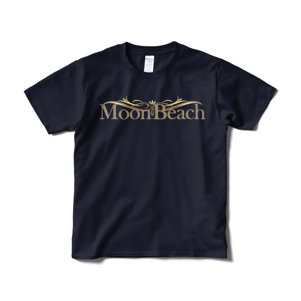 MoonBeach LOGO Tシャツ 白 / 黒 / ネイビー