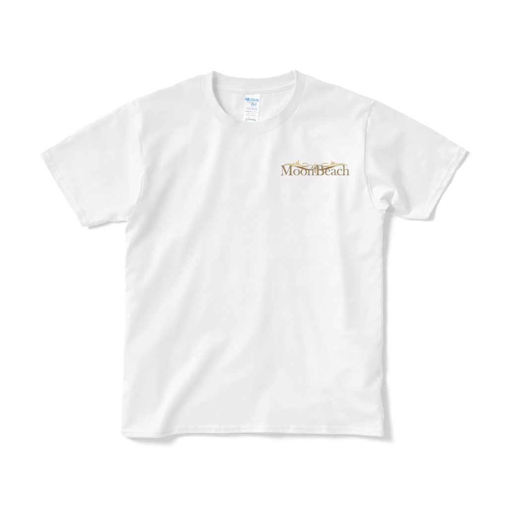 MoonBeach 両面プリント Tシャツ