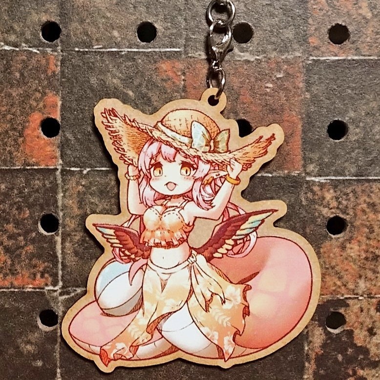 ミテラス_木製キーホルダー
