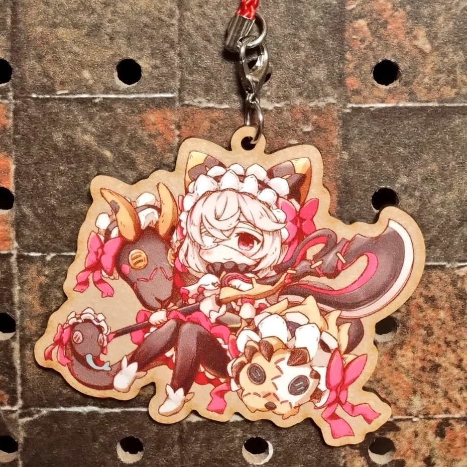 ラゴス_木製キーホルダー