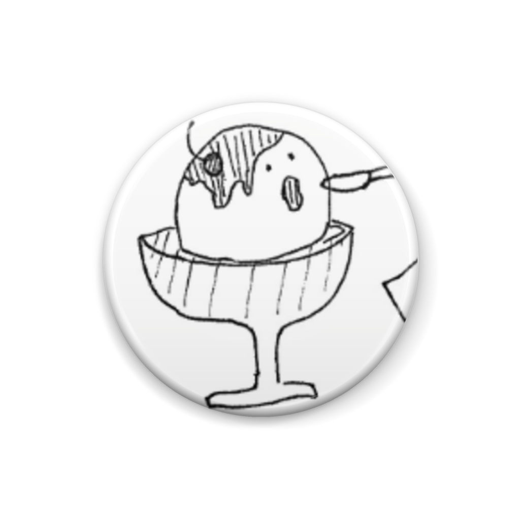 缶バッチ(アイス)