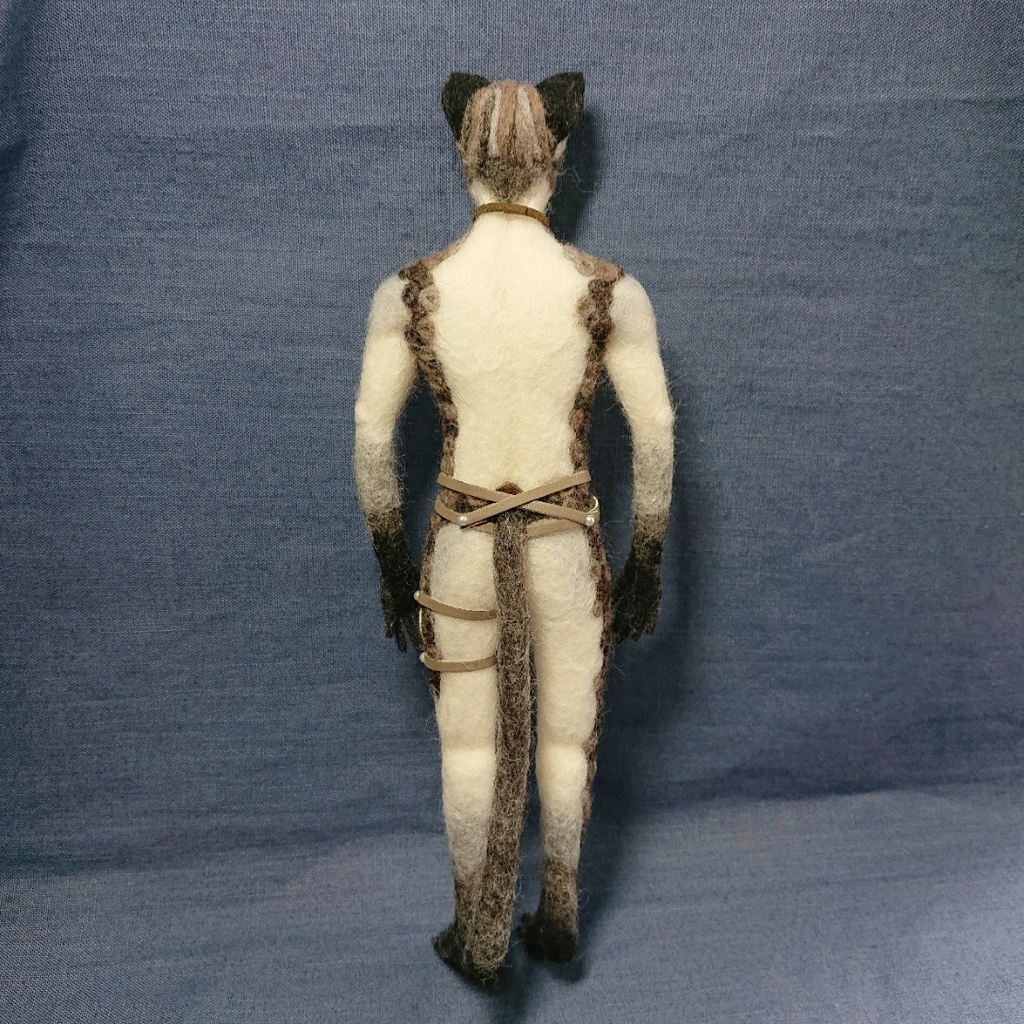 人外男子 猫男子/黒