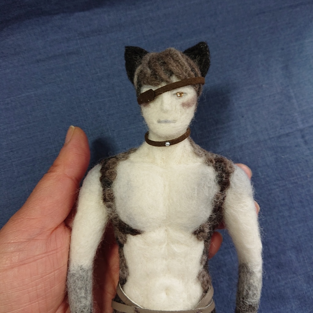 人外男子 猫男子/黒