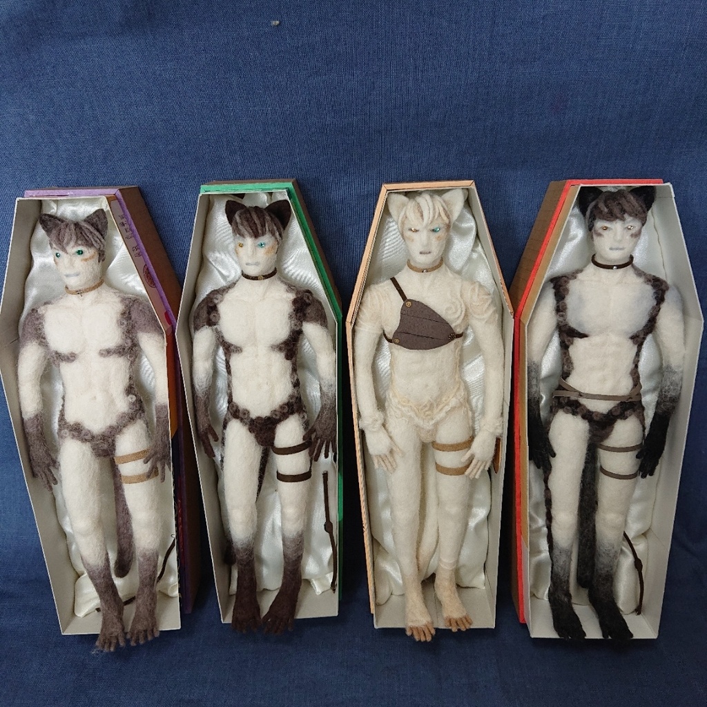 人外男子 猫男子/白