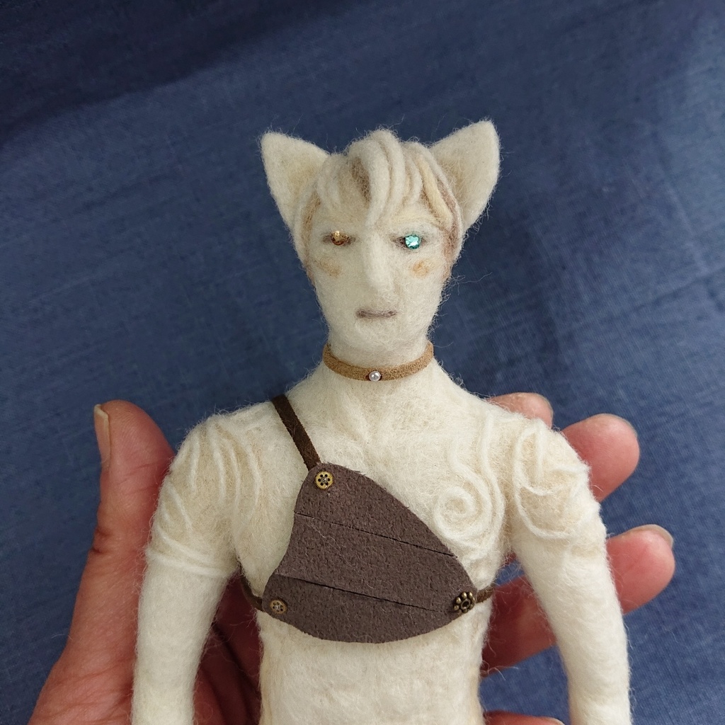 人外男子 猫男子/白