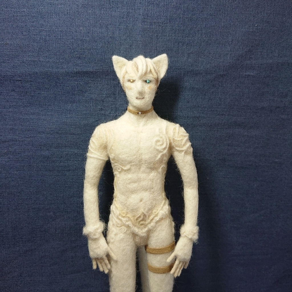 人外男子 猫男子/白