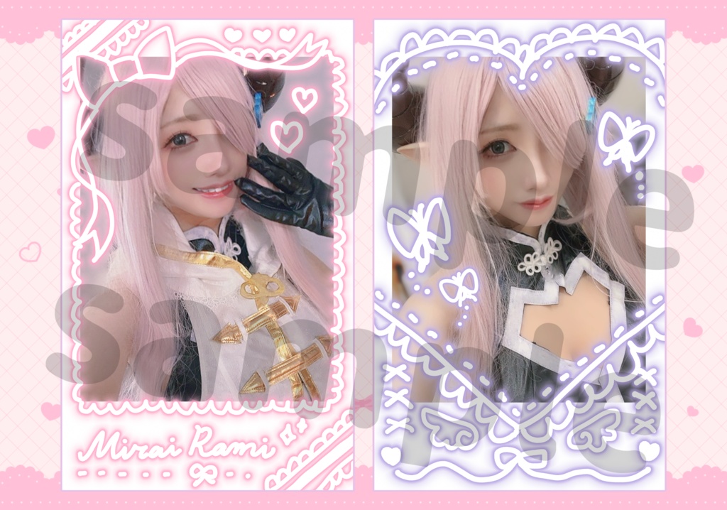 チェキにもなるブロマイド【ナルメア】