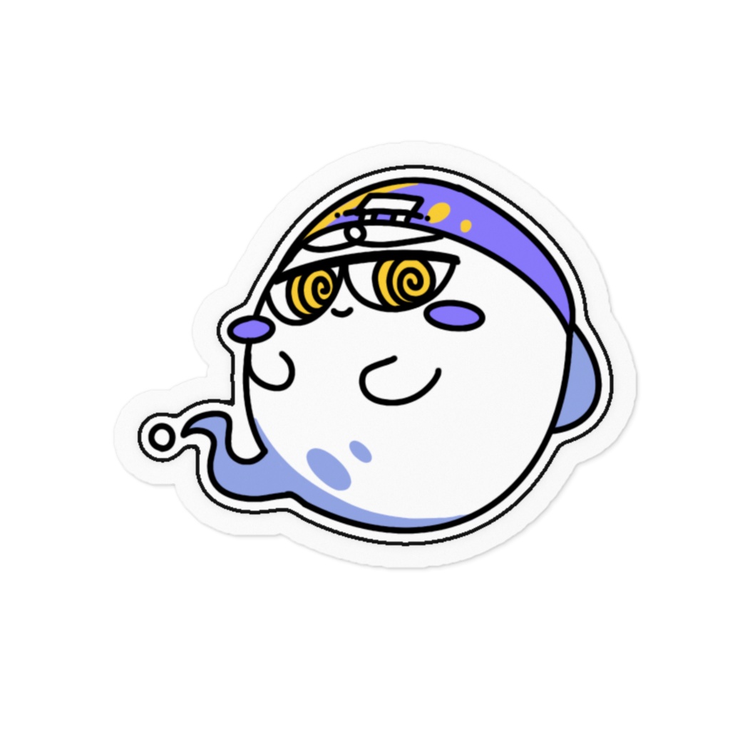 夜のMiroステッカー