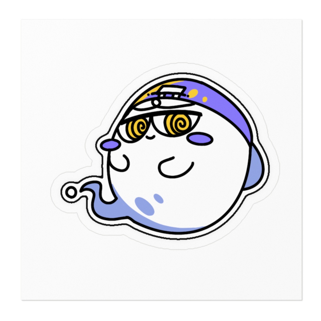 夜のMiroステッカー