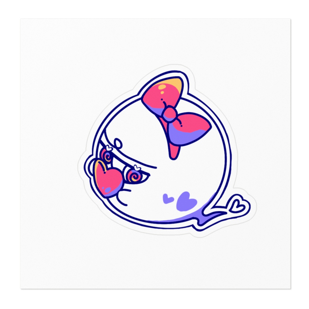 ハートMiroステッカー