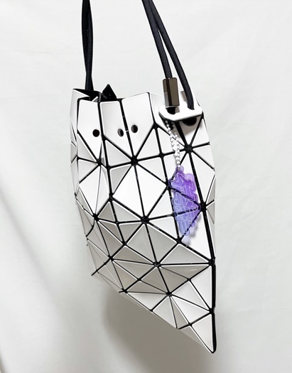 「スーパーブラボー」アクキー【再販】グラデパープル(ボールチェーン:ホワイト)