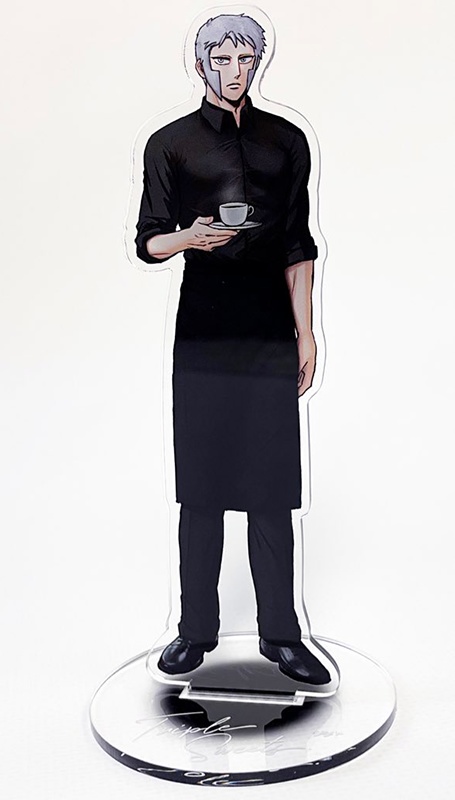 ゲーノボバリスタのアクスタ(トリプルスイーツ)高さ14cm両面プリント