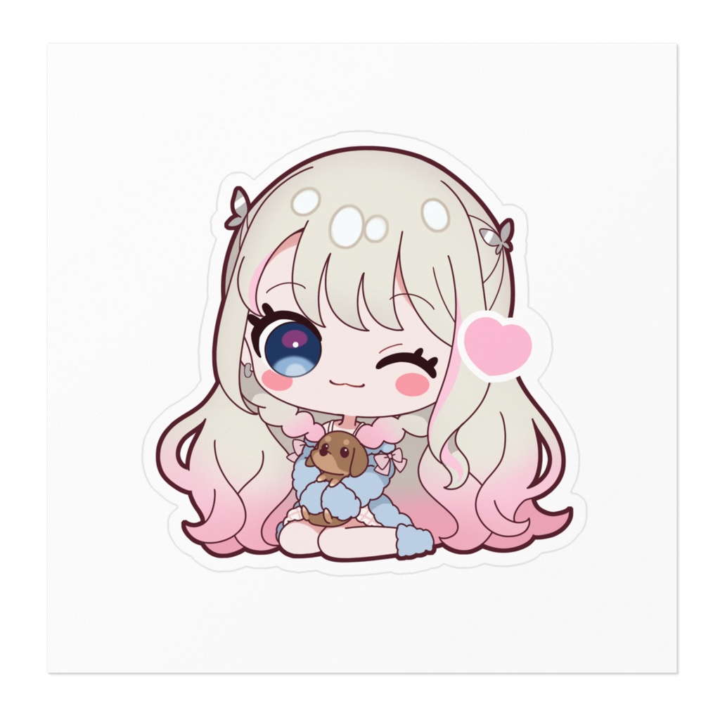 まいちい1周年ステッカーwithふうた