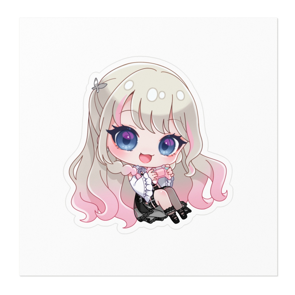 まいちい1周年ステッカー