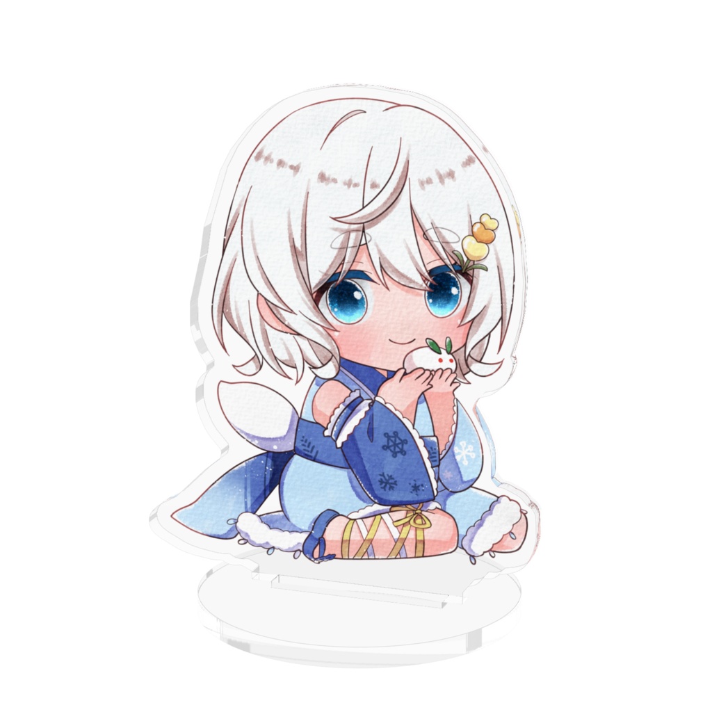 いなほ(冬)アクリルスタンド(75×75mm)