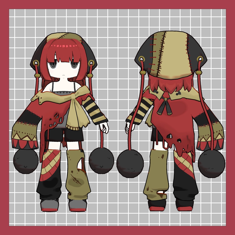 オリジナル3Dモデル【Rune】