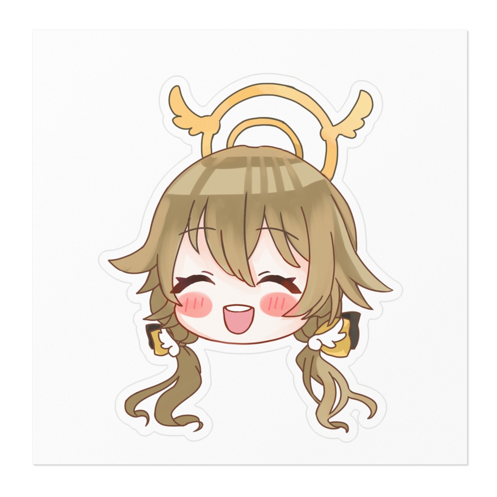 ヒフミちゃんステッカー(アハハver)