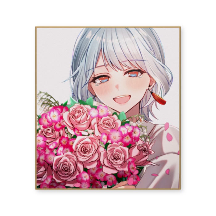 復帰記念一枚絵色紙