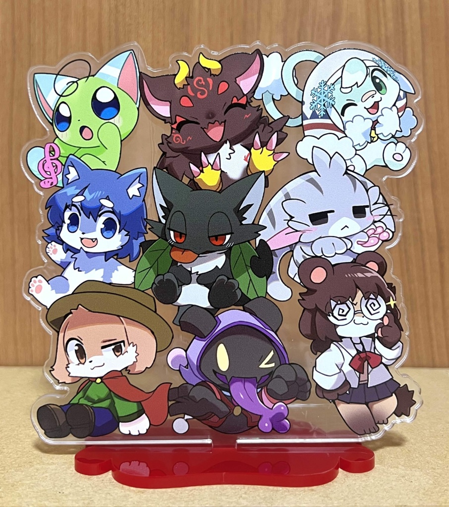 【アクリルスタンド】かわいい子たちとおうちを建てるゲーム