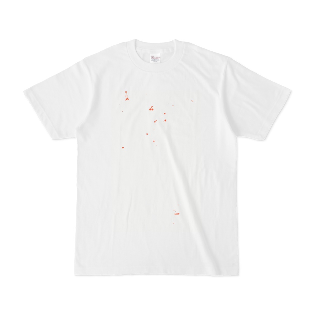 トマトソースこぼしちゃった！Tシャツ