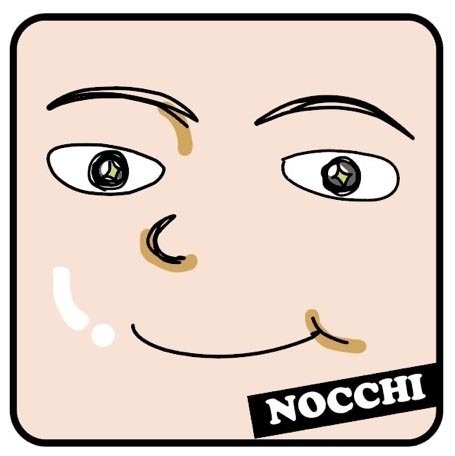 ノッチのハンドタオル