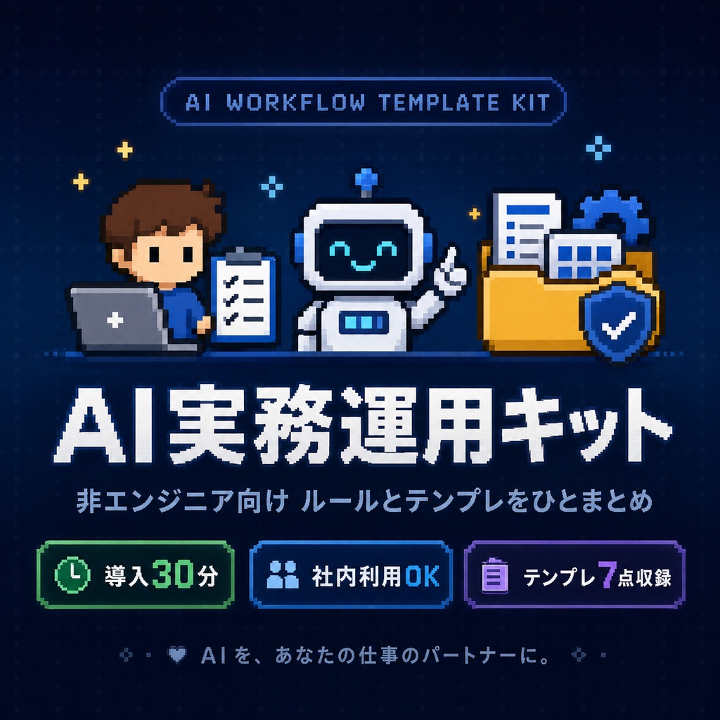 AI実務運用キット(2026年8月版)