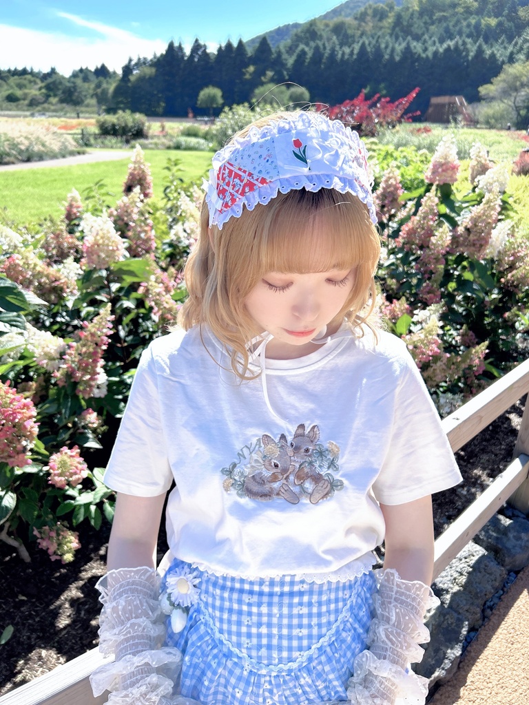 パッチワークヘッドドレス