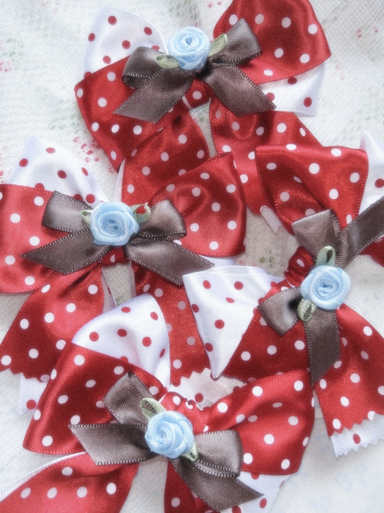 ラッピングリボンクリップ(チョコ)