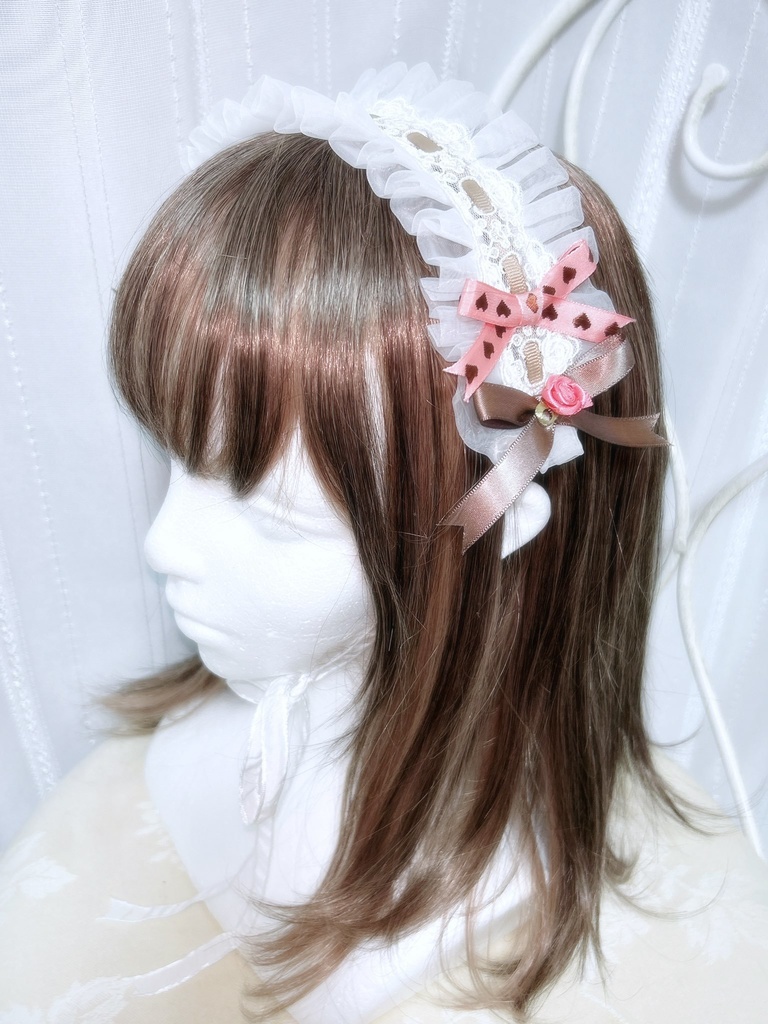 ラッピングヘッドドレス