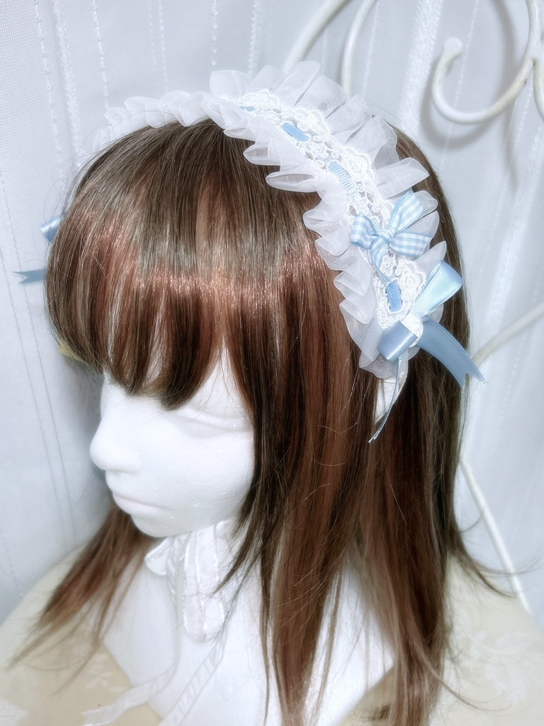 ラッピングヘッドドレス