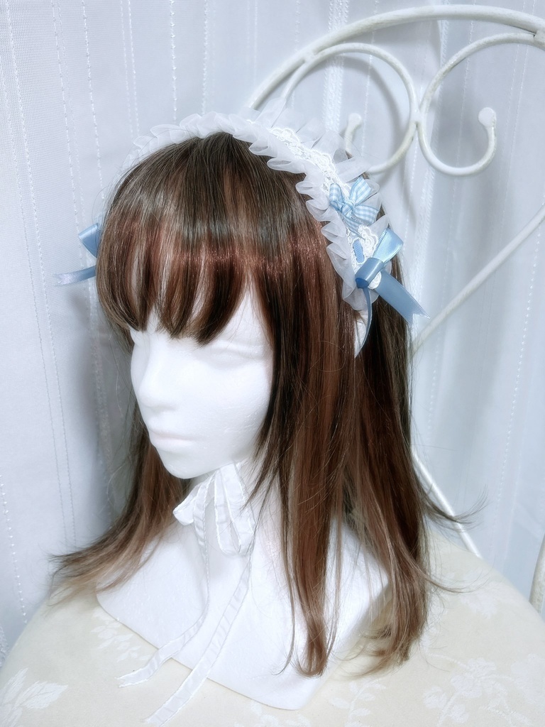 ラッピングヘッドドレス