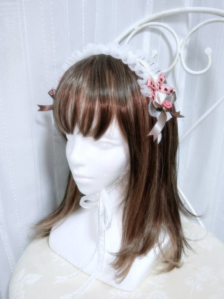 ラッピングヘッドドレス