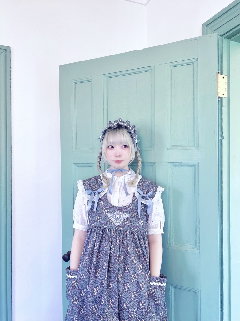 たれみみうさぎさんのお気に入りエプロン&お揃いヘッドドレス