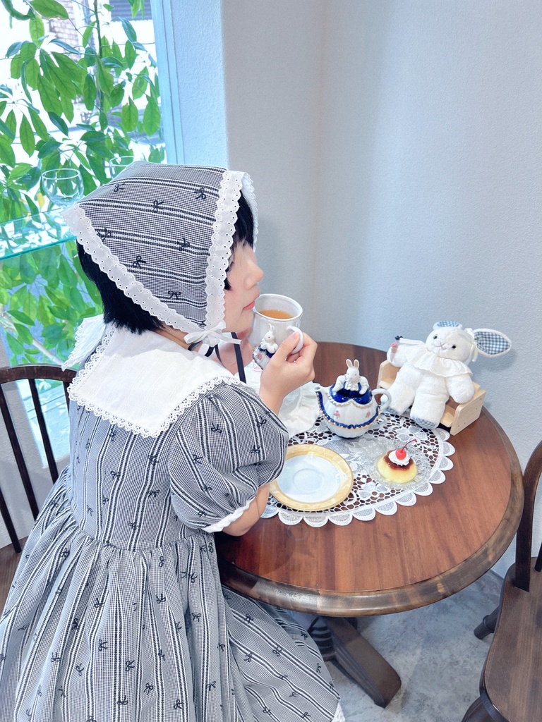 リボンチックお揃いバブーシュカ