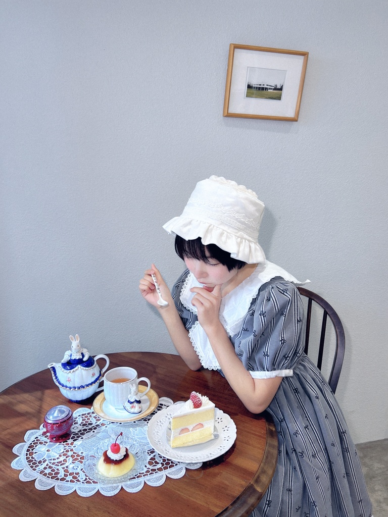 ホールケーキバケットハット(バタークリームver.)