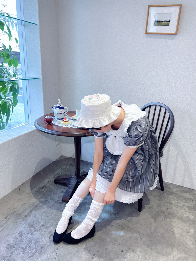 ホールケーキバケットハット(バタークリームver.)