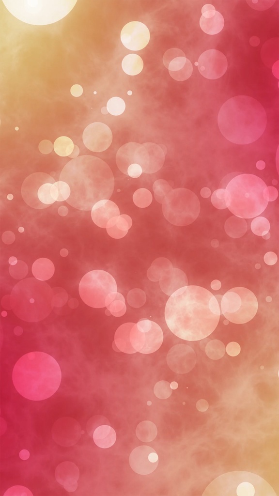 キラキラのパーティクルが舞う縦型動画