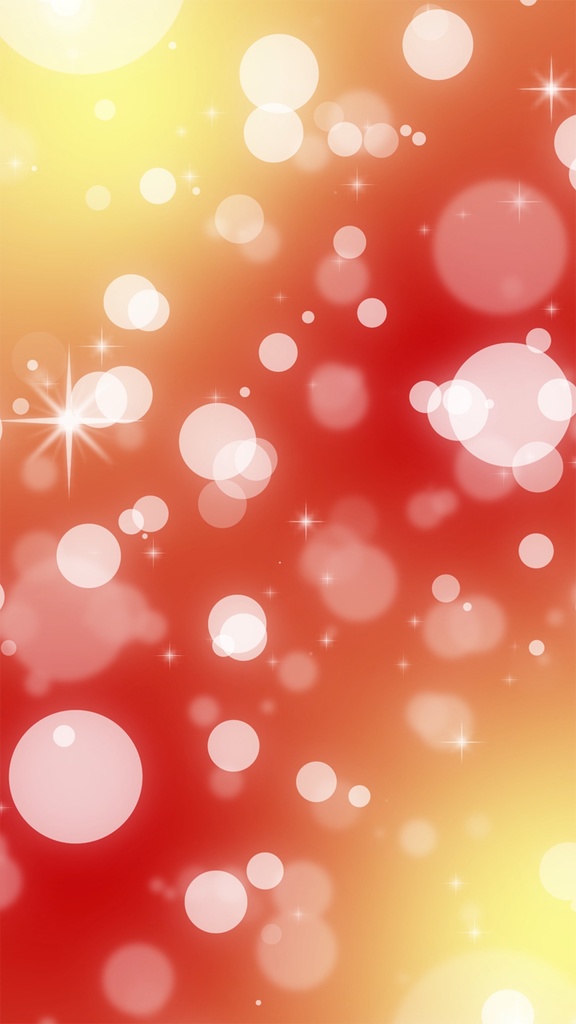 星と光がキラキラする縦型ループ動画