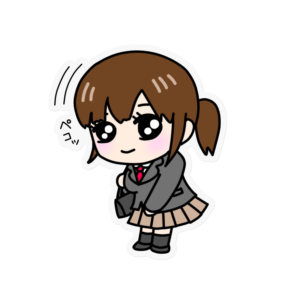JKぺこり ステッカー