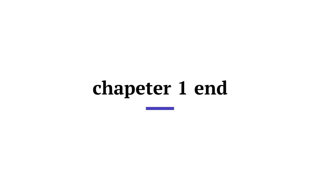 chapter　終了時に出せる動く素材