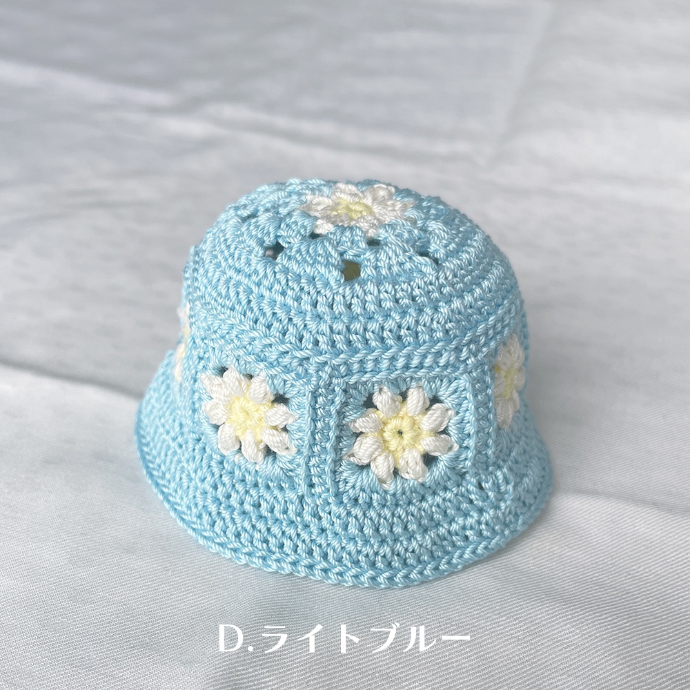 お花のモチーフバケハ