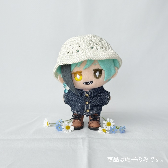 お花のモチーフバケハ