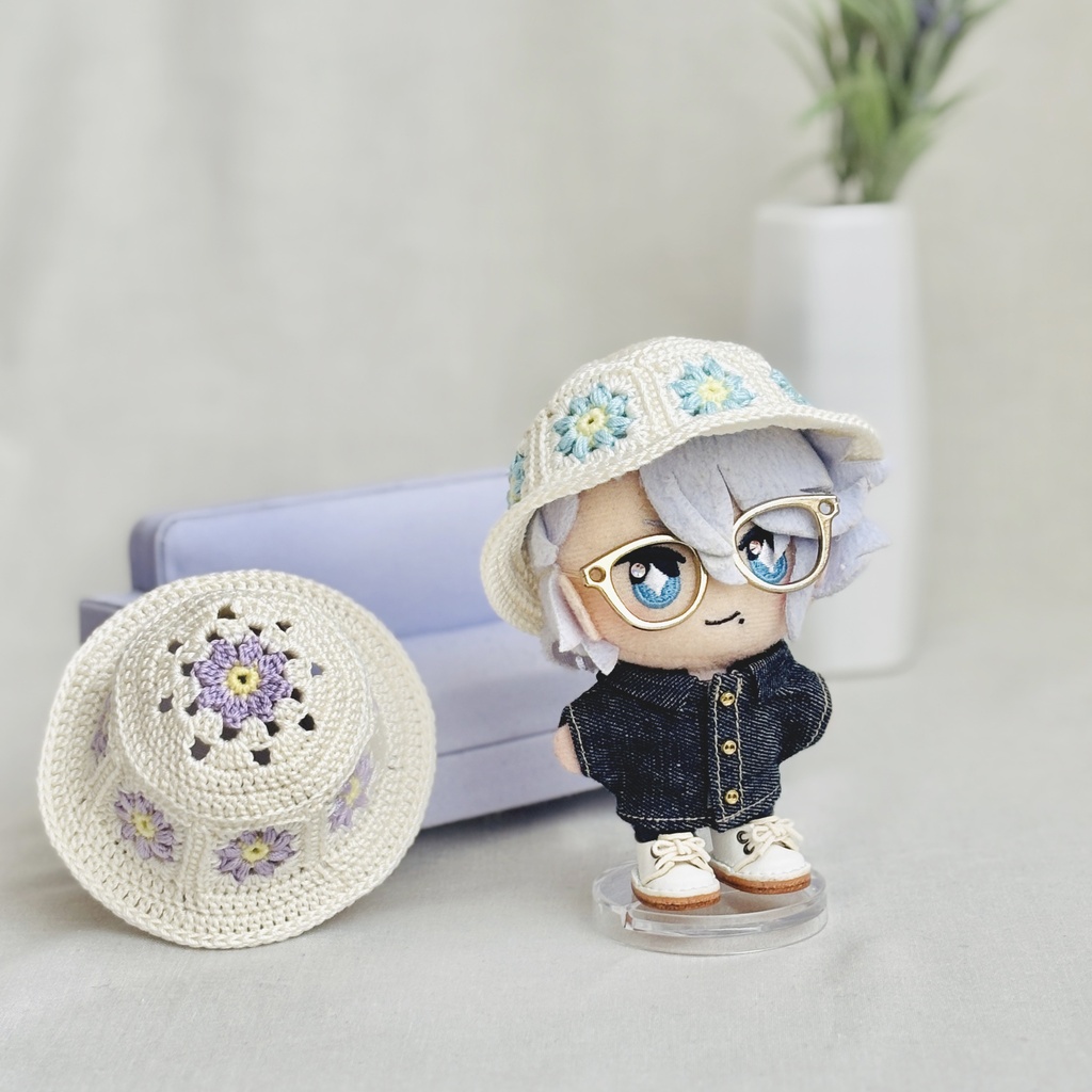 【Sold out】お花のモチーフバケハセット