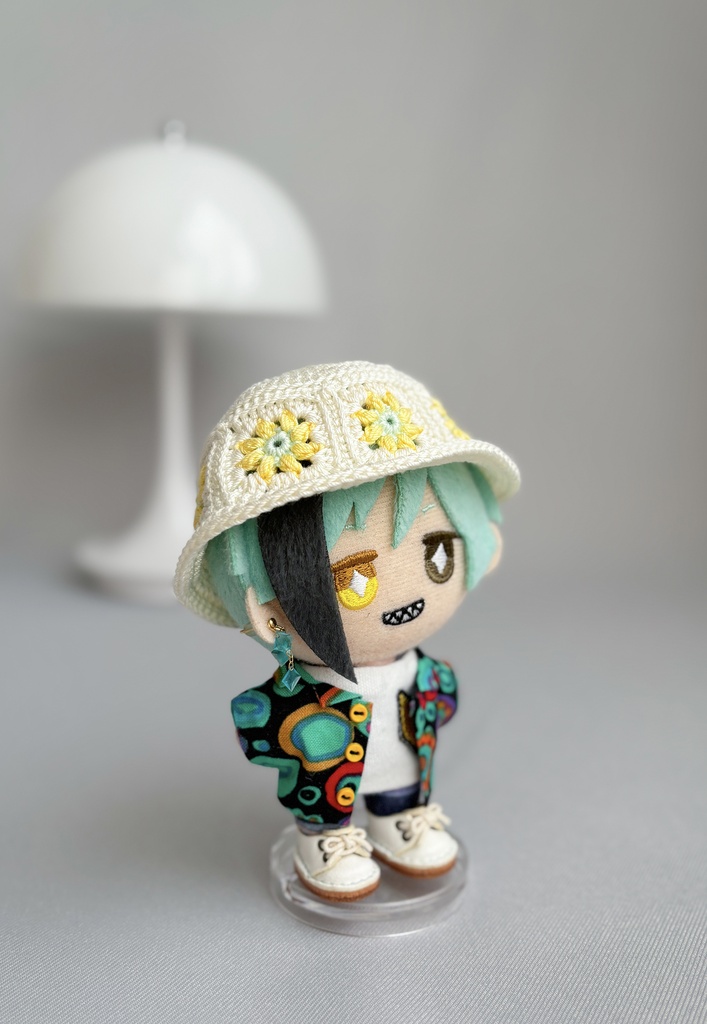 【8月末発送】お花のモチーフバケハ
