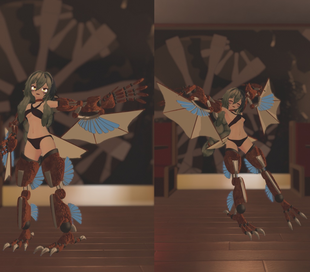 鳥人族用義肢・イカロス【マルクト対応】