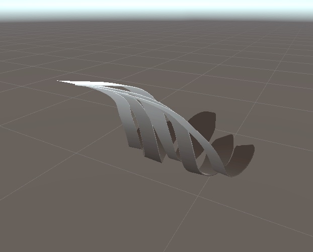 【マルクト想定】ゆらゆら揺れる長い尾羽根